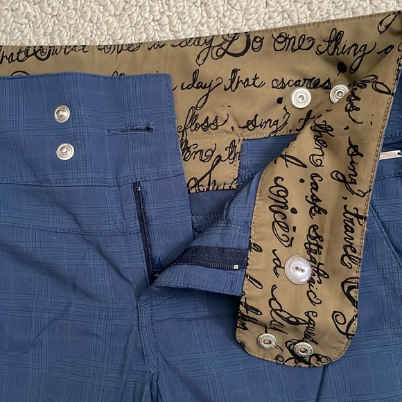 Lululemon rare Trail Trouzher blue plaid with hint of grey 4 - Picture 5 of 13